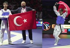 Para tekvandocu Mahmut Bozteke ve Gamze Özcan Avrupa Şampiyonası’nda altın madalya kazandı