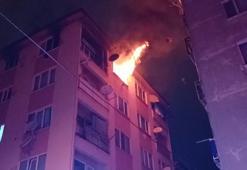 Bursa’da apartman dairesinde çıkan yangın söndürüldü