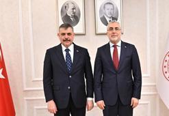 Bakan Çiftçi, Bakan Işıkhan'ı ziyaret etti