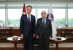 Anayasa Mahkemesi Başkanı Özkaya, Çin Yüksek Halk Mahkemesi Başkan Yardımcısı Liang'ı kabul etti