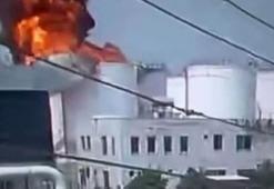 Mersin'de biyodizel üretim tesisinde yangın; 1 ölü