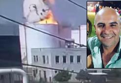Mersin'de akaryakıt tankında çıkan yangında ölen işçi toprağa verildi