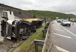 Samsun’da iki TIR çarpıştı: 2 yaralı