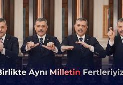 Bakan Çiftçi'den işaret diliyle 'Engelliler Haftası' mesajı