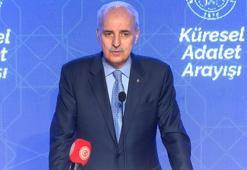 TBMM Başkanı Kurtulmuş: Vahşi kapitalizmin elinde gaddar bir ekonomik silaha dönüştüğünü görüyoruz