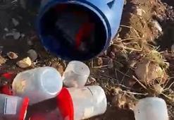 Mezarlıktaki plastik varilde 21 insan cenini bulundu
