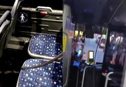 Fatih'te inşaat demiri İETT otobüsünün altını delerek içeri girdi; yolcu yaralandı