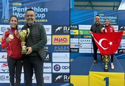 Milli pentatlet İlke Özyüksel'den altın madalya