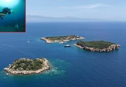 Antalya'nın denizde koruma altındaki ilk noktası olacak Üç Adalar'a dalış