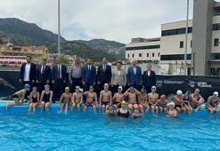 Marmaris’te sporcular için portatif havuz