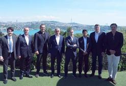 UEFA ve TFF heyetleri, Avrupa Ligi Finali öncesi İstanbul'da bir araya geldi