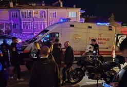 Otomobilin çarptığı yaya yaralandı