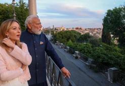 Hindistan Başbakanı Modi, İtalyan mevkidaşı Meloni ile görüştü