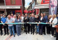 Edirne'de restorasyonu tamamlanan 'en dar' çarşı açıldı
