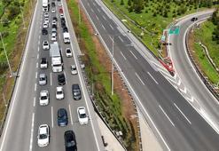Bolu Dağı geçişinde bayram trafiği yoğunluğu