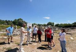 Cruise turistlerinin yeni rotası Stratonikeia oldu