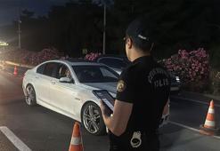 Bodrum'da bayram hareketliliği; polis ekiplerinden ilçe girişinde denetim