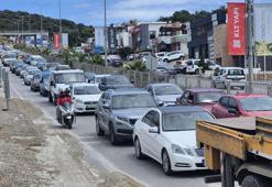 Bodrum'a 24 saatte 20 bin araç giriş yaptı