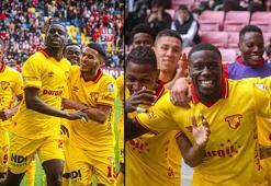 Göztepe'de Bokele'ye Alman ve Fransız kancası
