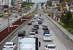 'Kilit kavşak' Kırıkkale'de, bayram trafiği yoğunluğu devam ediyor