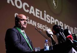 Recep Durul, yeniden Kocaelispor başkanlığına seçildi