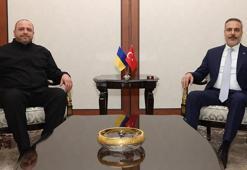 Bakan Fidan, Ukrayna Ulusal Güvenlik ve Savunma Konseyi Sekreteri Rustem Umerov ile görüştü