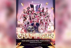 Euroleague'de şampiyon Olympiakos oldu