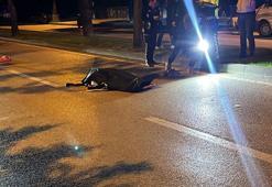 Bursa'da motosikletle refüje çarpıp savrulan sürücü öldü