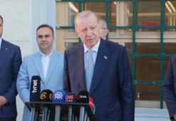 Cumhurbaşkanı Erdoğan, bayram namazını Büyük Çamlıca Camii'nde kıldı