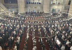 Edirne'de Selimiye Camisi, bayram namazında doldu
