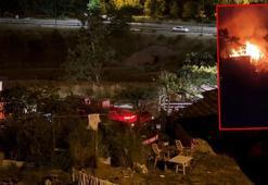 Sultanbeyli'de gecekondu yangını