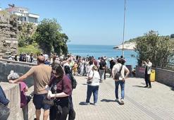 Amasra'da bayram yoğunluğu; 5 günde 25 bin 308 araç girişi oldu
