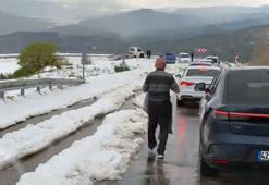 Karaman’da dolu yağışı yaşamı olumsuz etkiledi