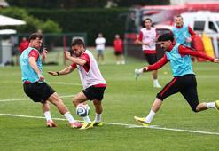 A Mili Futbol Takımı, iki günlük iznin ardından çalışmalara başladı