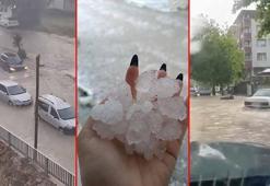 Doğu Akdeniz'de sağanak; caddeleri su bastı