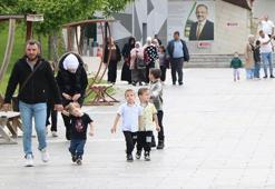 Kayseri Hayvanat Bahçesi'nde bayram yoğunluğu; bir günde 20 bin ziyaretçi