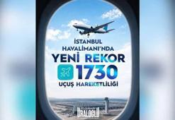 İstanbul Havalimanı, en yoğun günlük hava trafiğine ulaştı