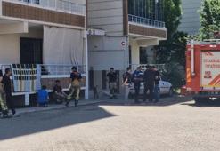 Evin çocuk odasında çıkan yangında 1 kişi dumandan etkilendi