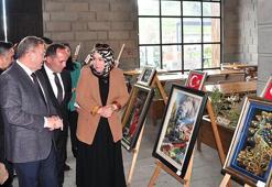 Kars'ta demir parmaklıkların ardından sanata uzanan el