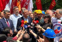 Özgür Özel, maden işçileri ile bir araya geldi