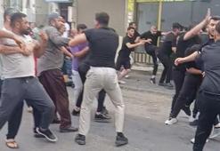 Aydın’da esnaflar ile vatandaşlar arasındaki kavga kamerada: 1’i polis 5 yaralı