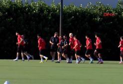A Milli Futbol Takımı, Venezuela maçının hazırlıklarını tamamladı
