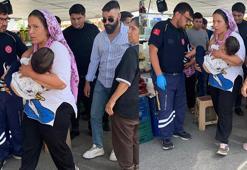 4 yaşındaki Ömer'e pazarda yorgun mermi isabet etti
