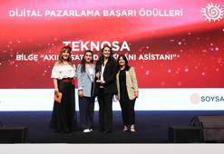 Teknosa'nın Akılla Satış Danışmanı Asistanı Bilge'ye ödül