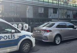 Beykoz'da iş merkezine silahlı saldırı; şüpheliler motosikletle kaçtı