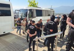 Bursa merkezli 4 ilde narkotik operasyonu; 23 şüpheli adliyede