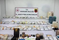 Hakkari'de 626 kilo uyuşturucu ele geçirildi: 4 tutuklama