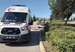 Eskişehir'de otomobil takla atı: 2 yaralı