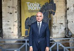 Bakan Ersoy, Roma'da gerçekleştirilen 'Troya Sergisi'ne ilişkin değerlendirmelerde bulundu