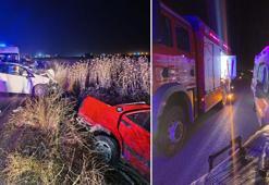 Mardin'de otomobiller çarpıştı: 1 ölü, 4 yaralı